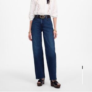 Madewell Perfect Vintage Wide-Leg Jean - Night Hawk Wash